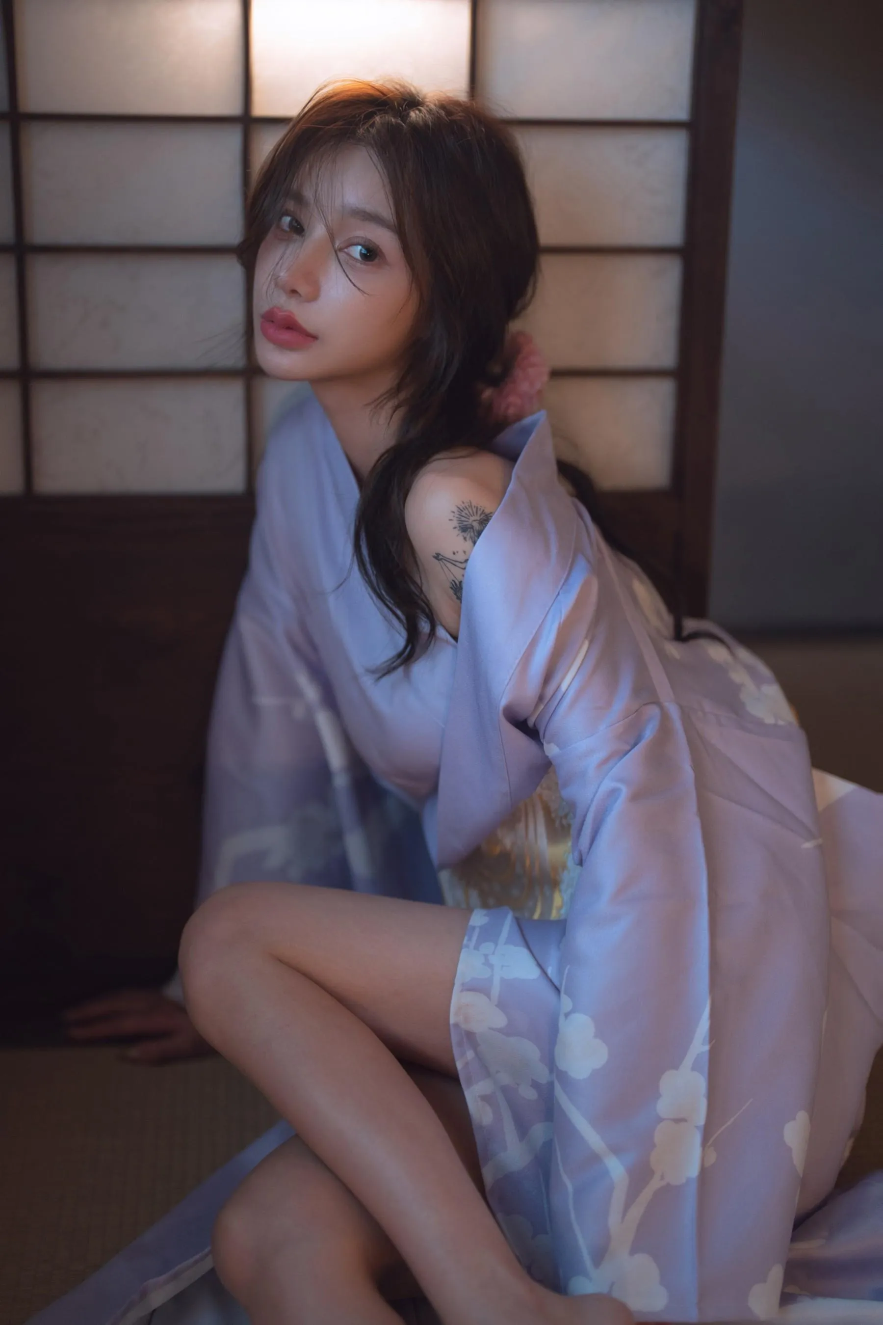 [YITUYU艺图语]2022.07.11 轻私纯欲和服写真 姝雯同学 [61P]插图9